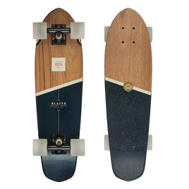 Cruiser GLOBE Blazer Teak negru 66 cm skateboard