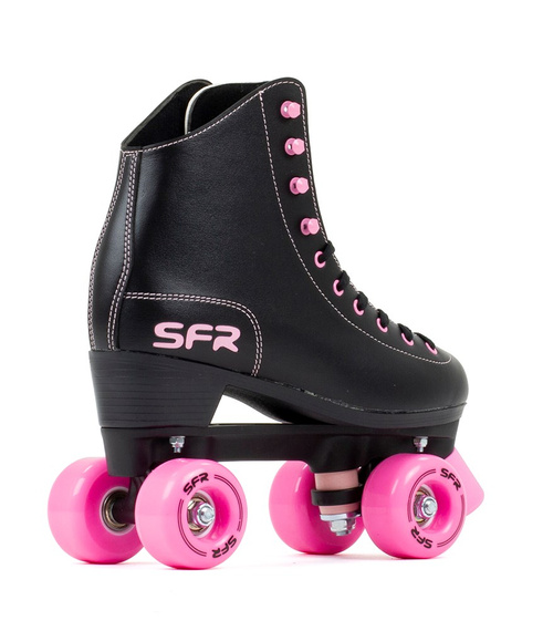 Patine SFR Figure Quad Negru și roz