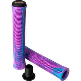 NKD Mono Pro Stunt Scooter Grips Purple / albastru 165mm