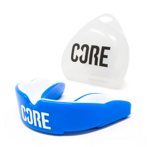 Apărător bucal CORE Protection Mouth Guard Gum Shield Albastru
