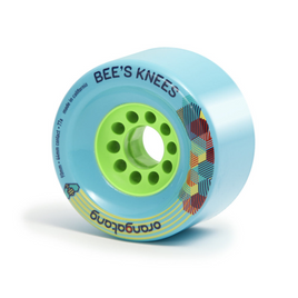 Orangatang Bee's Longboard Knees Roți albastru 90mm 77A