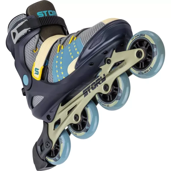 Patine cu rotile Universal Inline STORY Trust Vanilla Blue