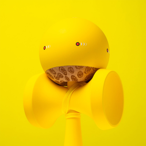 Kendama KROM Kolor Galben