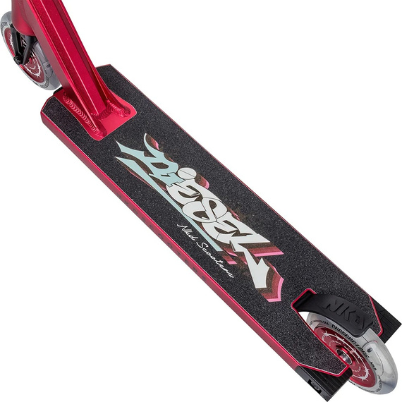 NKD Diesel Stunt Scooter roșu/negru 87 cm