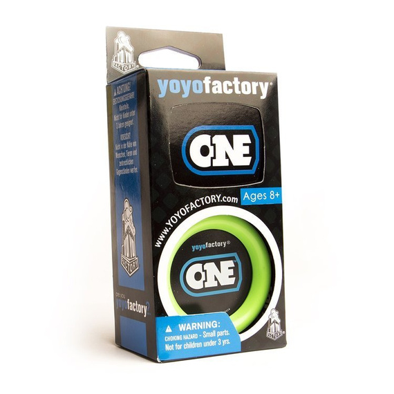 Yoyo set pentru începători YoYoFactory ONE + Suport Yoyo + 10 corzi