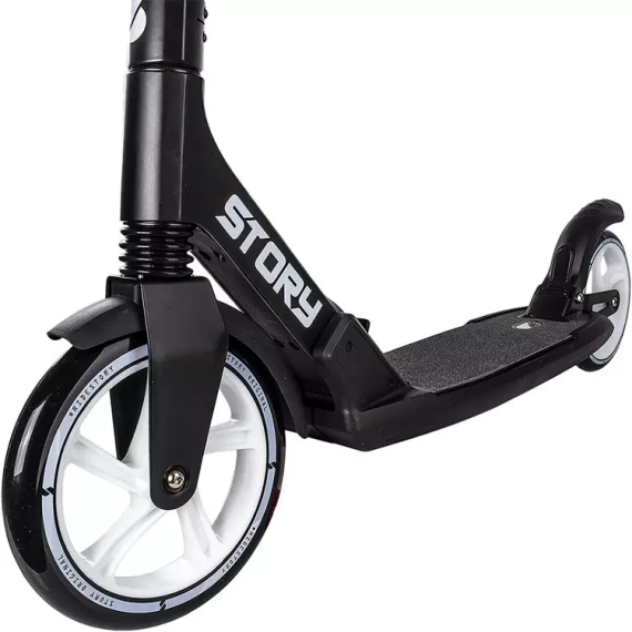 Scuter de transport cu suspensie Story Metro Black