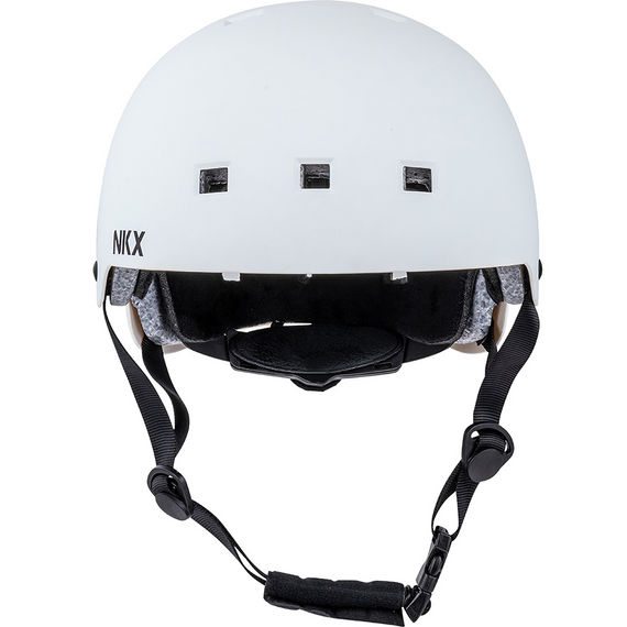 NKX Brain Saver Cască de skateboard alb M