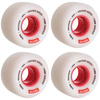 Roți de skateboard GLOBE Bruiser alb/roșu 55 mm