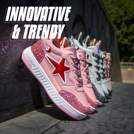 Breezy Rollers Star roz și galben