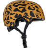 Cască de skateboarding NKX Brain Saver Leopard negru și maro