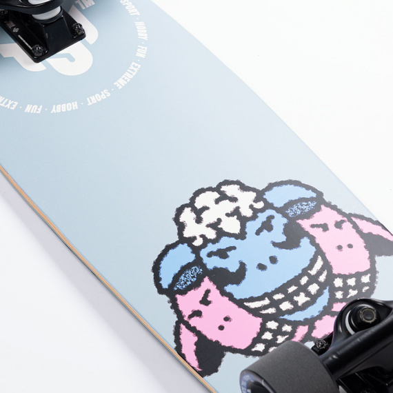 Urban Sports Viitorul animalelor Cruiser Skateboard 28.3"