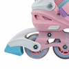 Patine în linie Story Spike ajustabile Blue-Pink
