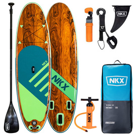 SUP placă gonflabilă de turism NKX Instinct albastru-verde 10'4