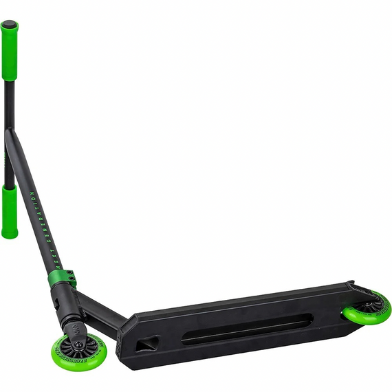 NKD Următoarea generație verde-negru de înaltă performanță din aluminiu scuter ușor pentru călăreți tineri. 79,4 cm