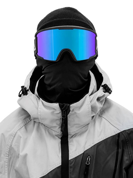 REKD Classic SnapFit Snow Goggles Kit Black/Chromatic Sapphire M/L snowboard și ochelari de schi