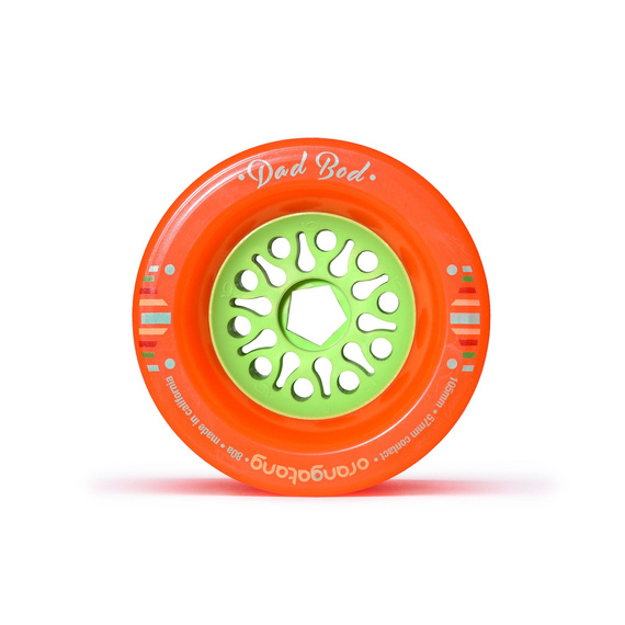 Orangatang Dad Bod Longboard Roți Orange 105mm 80A