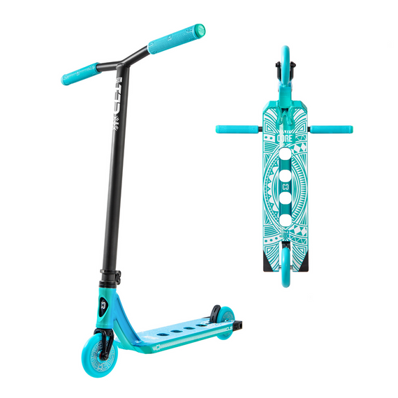 Trotinetă Freestyle CORE CL1 Complete Stunt Scooter Turtlesent înălțime 85 cm