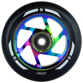 Union Credit V2 Pro Scooter Roată Rainbow Black 100 mm
