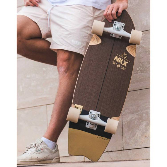 Surfskate Surf Skateboard NKX Maverick Gold 31"