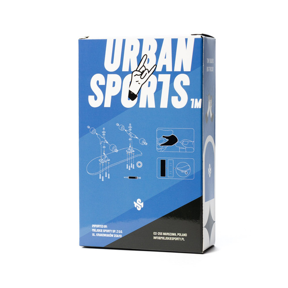 Fingerboard Complet Set-Up Urban Sports Logo Albastru 32 mm