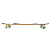 NKX Fearless Blue Canadian Maple starter longboard 101 cm