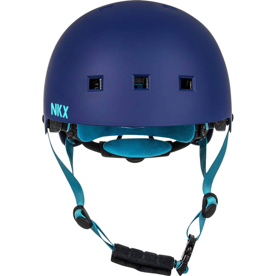 NKX Brain Saver Cască de skateboarding Mentă și albastru marin