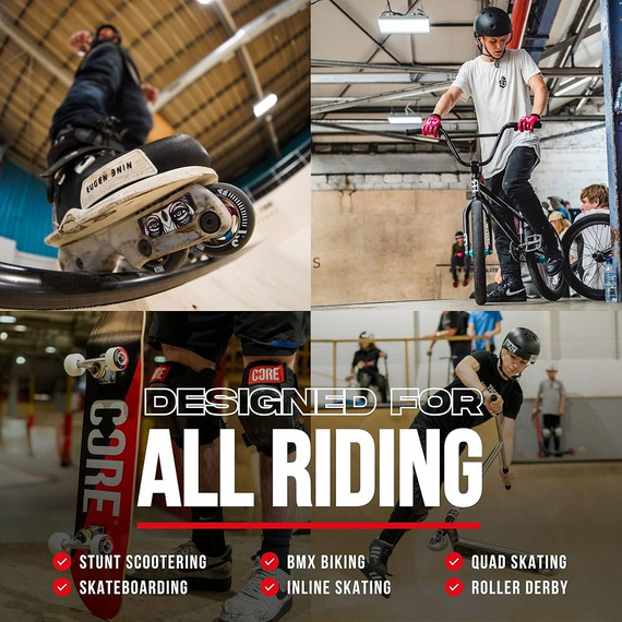 Protecții pentru coate CORE Street Elbow Pads Negru-Gri