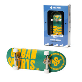 Fingerboard Skateboard Complet Set-Up Urban Sports Logo Verde 32 mm