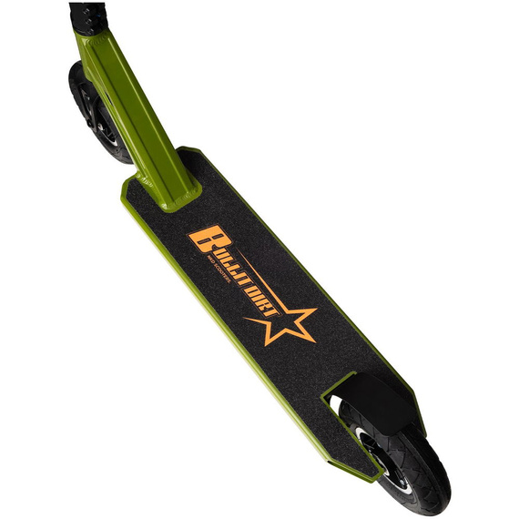 NKD Bullit Dirt Scooter Army Green 100 cm off-road performanță scuter