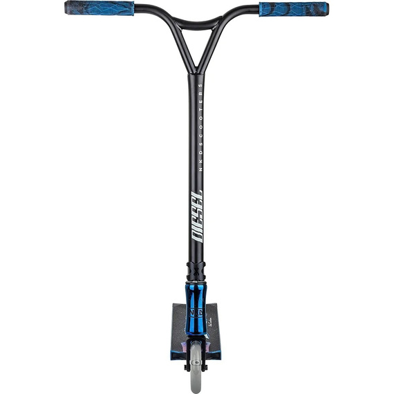 NKD Diesel Stunt Scooter negru și albastru 87 cm