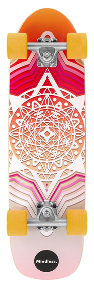 Skateboard Cruiser Mindless Drifter Orange 28"