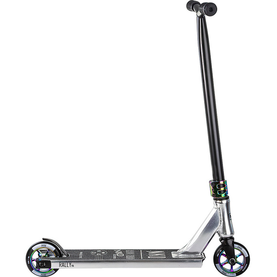Scuter de performanță NKD Rally V4 Silver și Rainbow wys. 79 cm