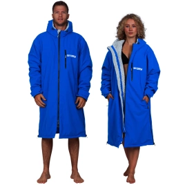 Poncho Poncho Jachetă Story Change Robe Albastru