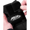 REKD Heavy Duty Triple Pad Protectors Set Negru