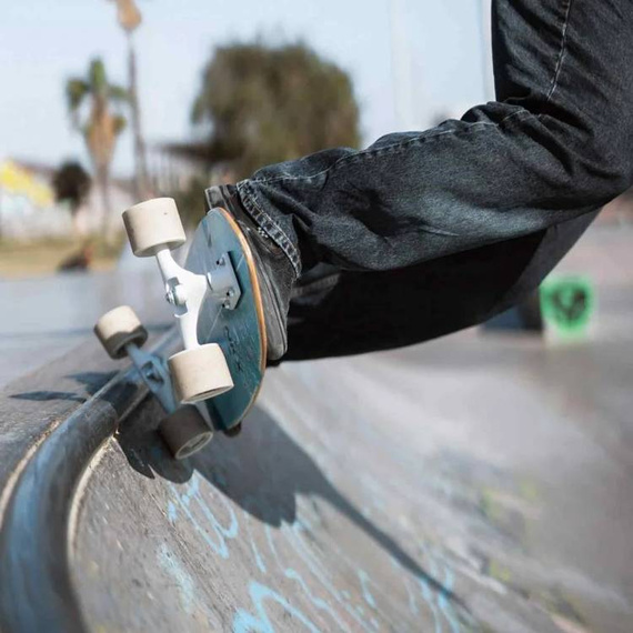 Surfskate Skateboard NKX Maverick Albastru 31"