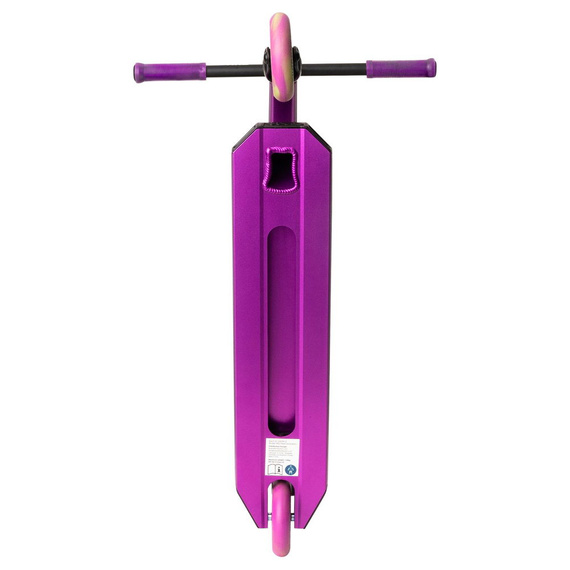 NKD Next Generation Scuter negru și violet din aluminiu de înaltă performanță Ușor pentru tinerii piloți. 79,4 cm