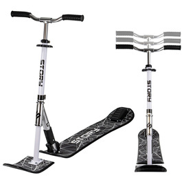 Story Deluxe Snow Scooter Alb și negru 83-94 cm