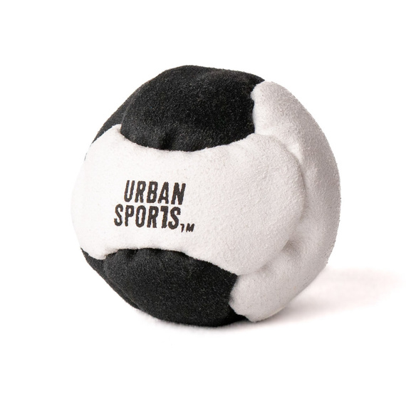 Urban Sports Footbag (Nubuck sintetic Amara) 6 panouri alb și negru