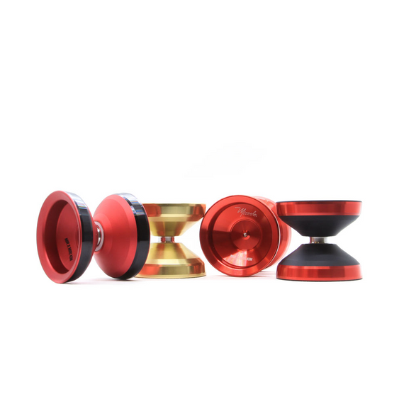 Yoyo pentru avansați YoYoFactory Miracle Monometal Roșu-Negru (Stil Bi-Metal)