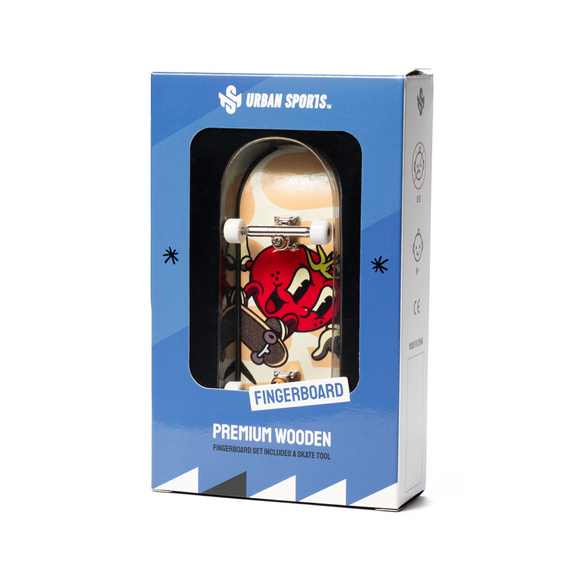 Fingerboard Set-Up complet Urban Sports Skating Tomato 32 mm