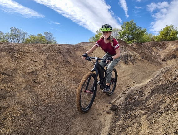 KUbikes bicicletă ușoară pentru copii și tineri 26 Red