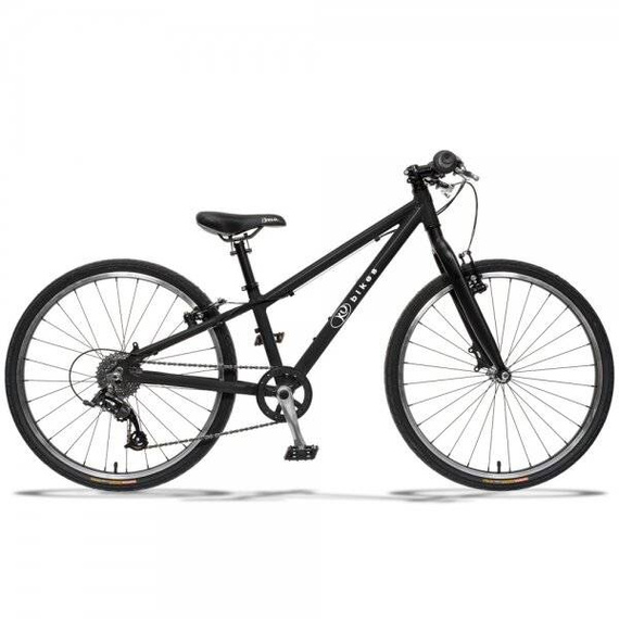 Bicicletă ușoară pentru copii KUbikes 24S Black
