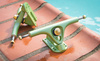 Longboard Trucks Paris V3 180 mm 50° Longboard Trucks Tropic Green