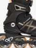 Patine cu rotile K2 ALEXIS 80 BOA Negru și roz