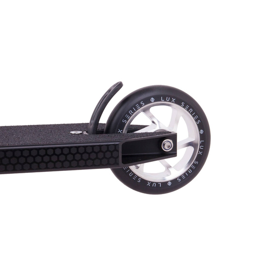 Trotinetă Freestyle Striker Lux 5" Stunt Scooter Negru-Argintiu înălț. 87 cm