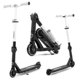 Frenzy Flex Recreational Urban Scooter negru și argintiu 120 mm