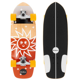 Mindless Soul Surf Skate Board Brown 29.5"