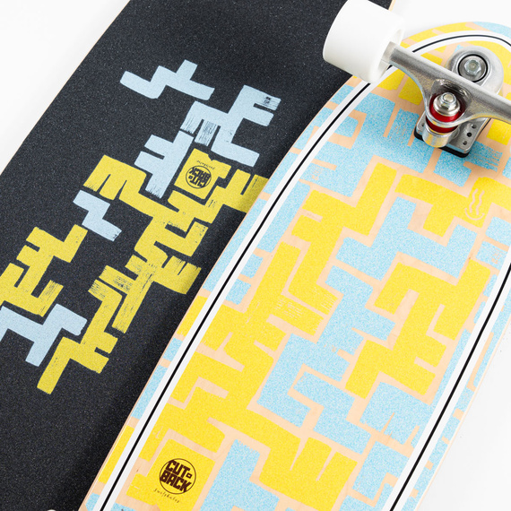 Surfskate Cutback Surfskates Maze 34" ST bord