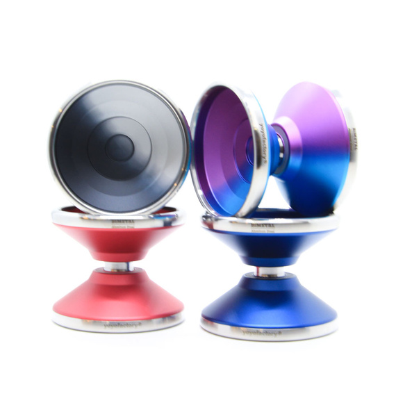 Yoyo metalic pentru Advanced YoYoFactory BiMetal albastru/violet