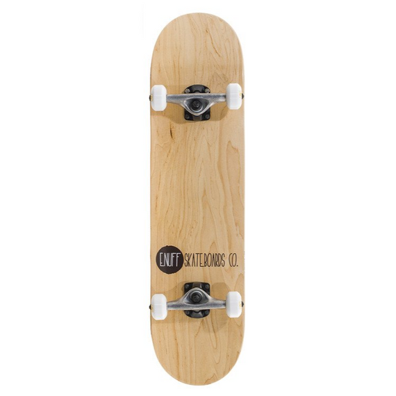 ENUFF LOGO STAIN Complet Natural 8.0" Skateboard